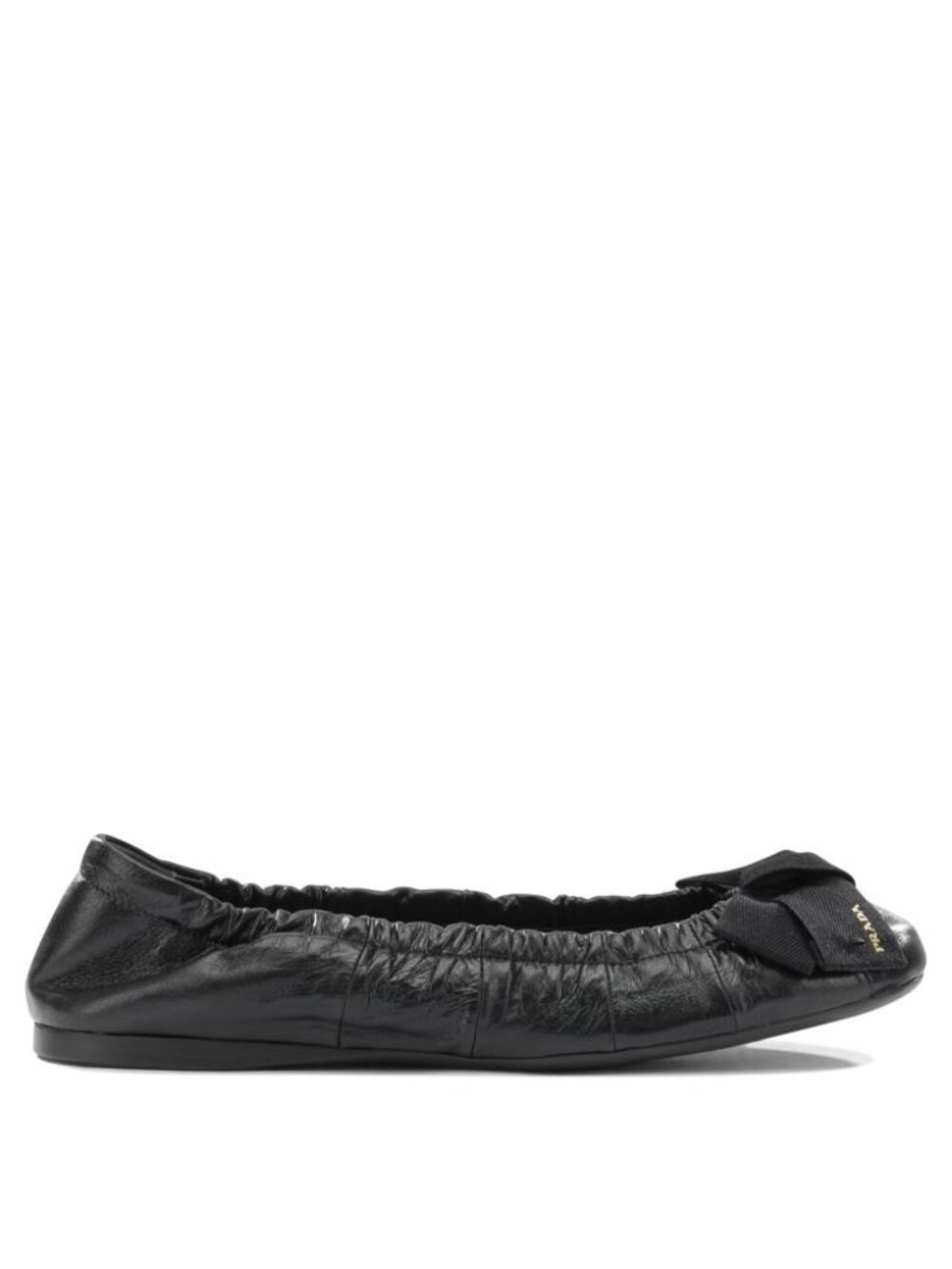 Prada Shiny Leather Ballet Flats IT 39 Women